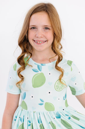 SALE Key Lime Cutie S/S Pocket Twirl Dress-Mila & Rose ®