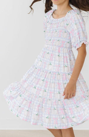 SALE Pumpkin Picnic Smocked Ruffle Dress-Mila & Rose ®