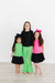 Seafoam Green Scrunchy Pocket Tee-Mila & Rose ®