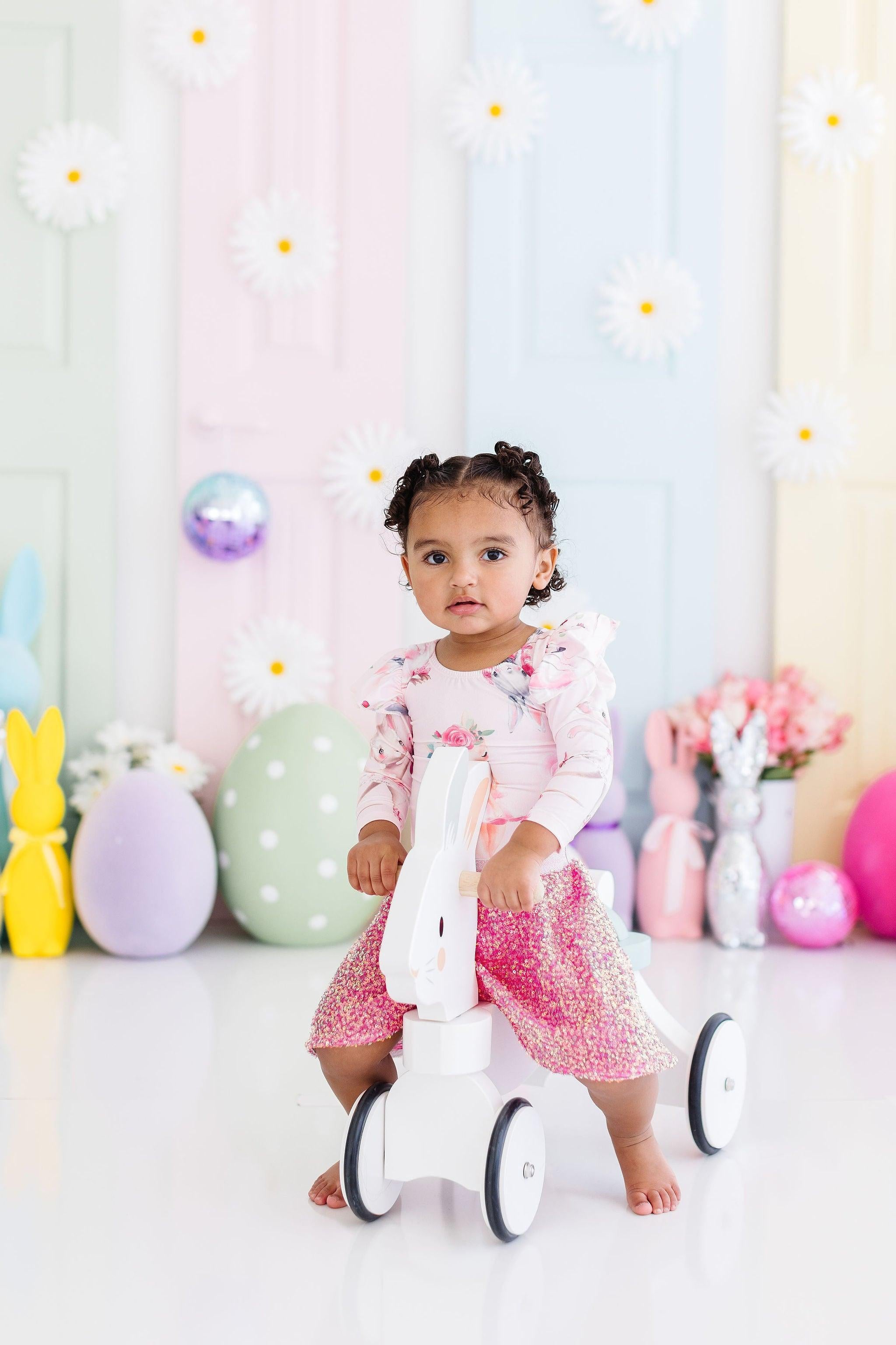 Ballet Beauties L/S Flutter Sleeve Leotard | Mila & Rose