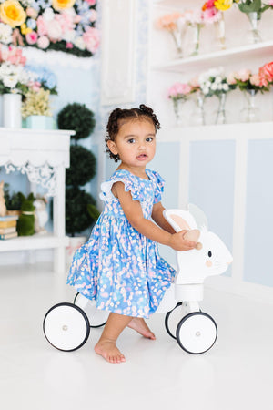 Shimmer & Shine Flutter Sleeve Twirl Dress-Mila & Rose ®