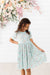 Spring Snails S/S Pocket Twirl Dress-Mila & Rose ®