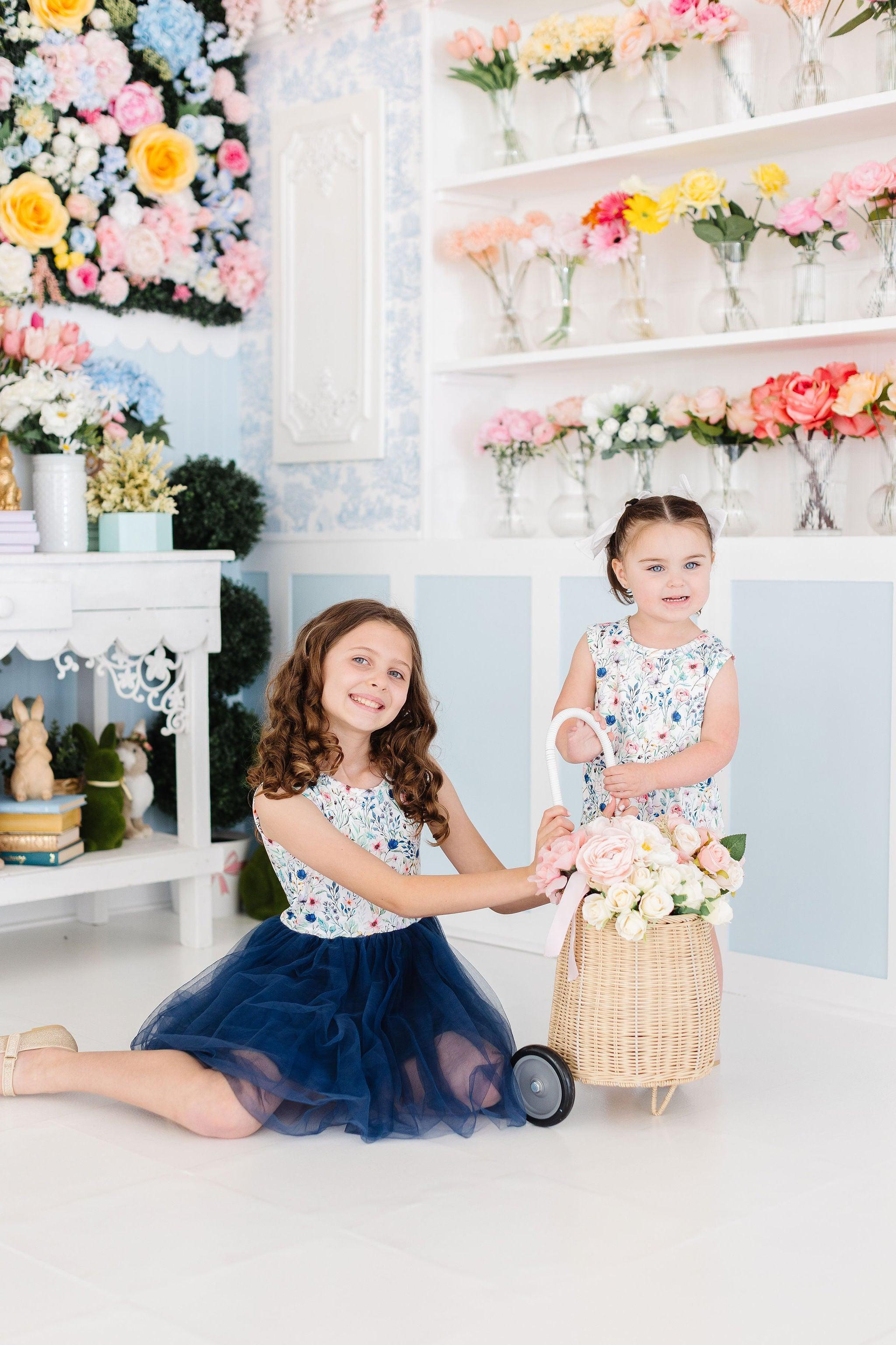 Let Your Dreams Blossom Tank Tutu Dress-Mila & Rose ®