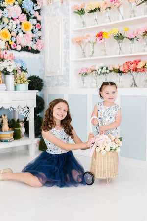 Let Your Dreams Blossom Tank Tutu Dress-Mila & Rose ®
