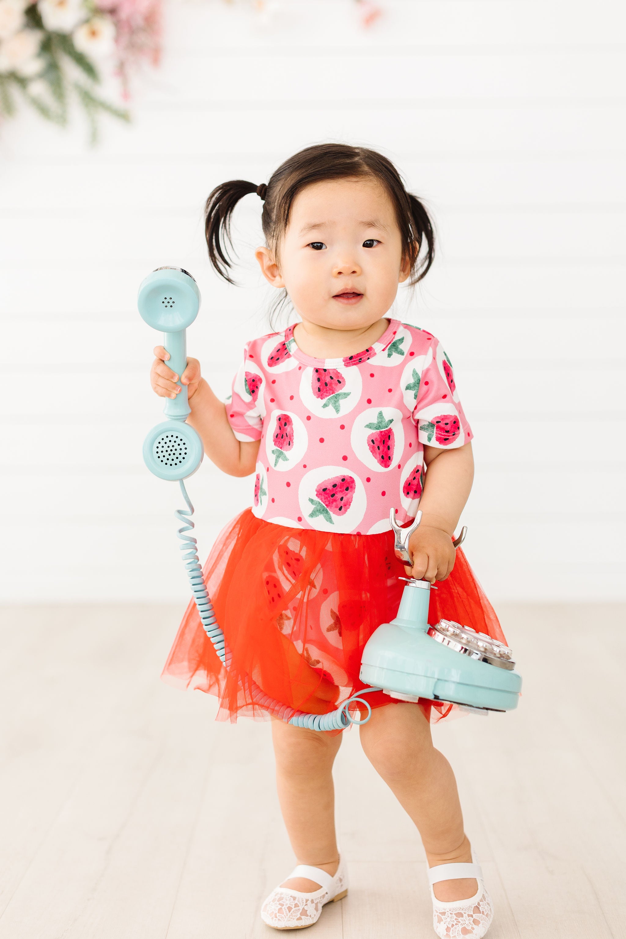 Strawberry Fields Tutu Bodysuit-Mila & Rose ®