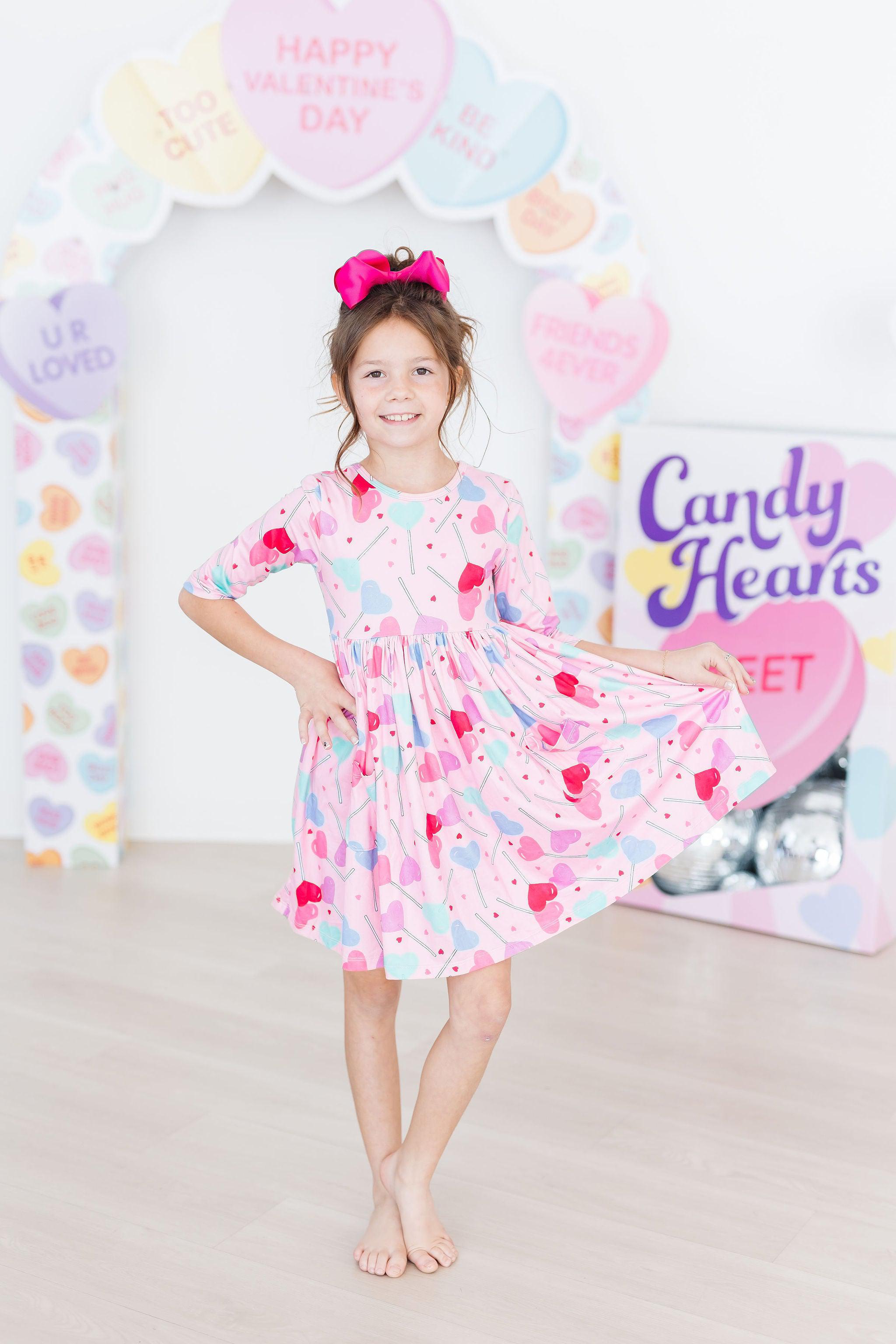 Sucker for You Pocket Twirl Dress-Mila & Rose ®