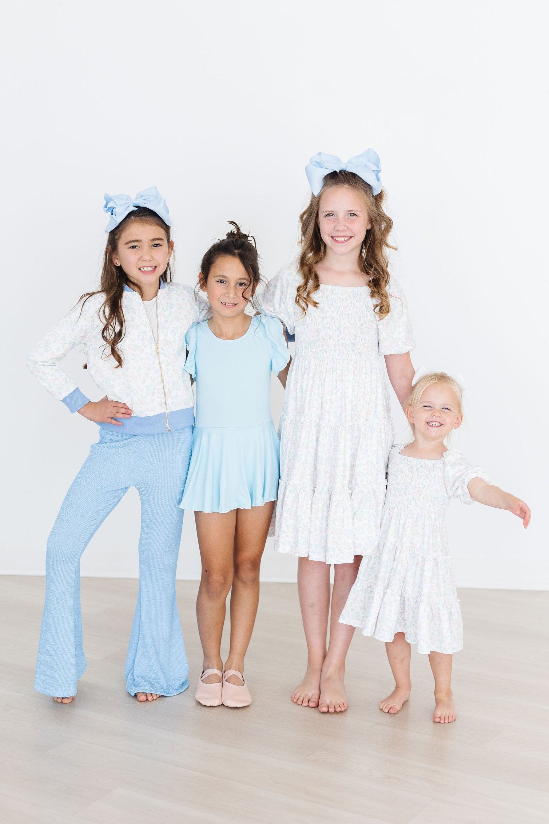 Cloud 9 Smocked Ruffle Dress-Mila & Rose ®