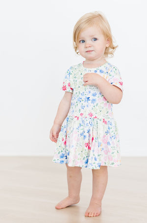 Sunshine Meadows S/S Twirl Bodysuit-Mila & Rose ®