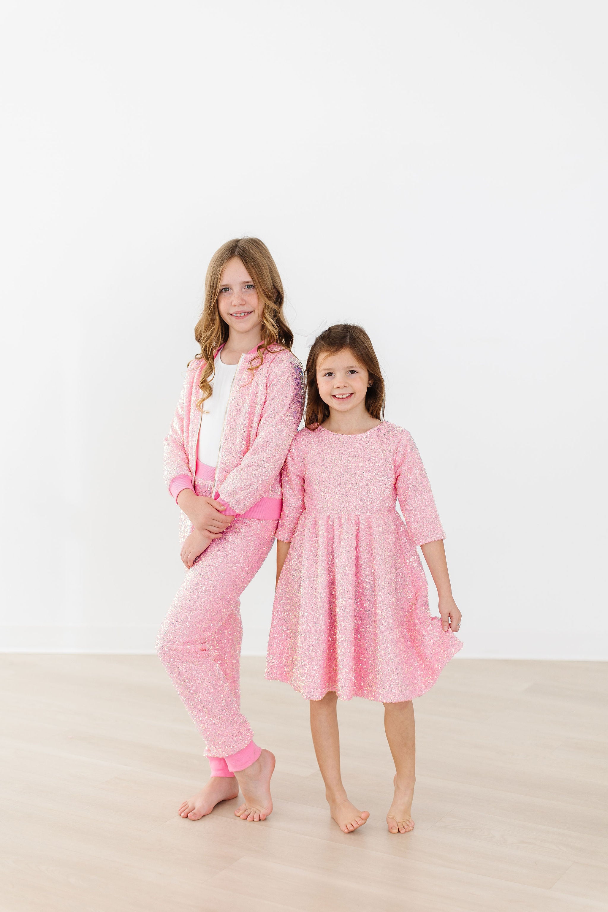 SALE Bubblegum Pink Sequin Dress-Mila & Rose ®