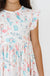 (L) Mermaid Friends Flutter Sleeve Twirl Dress-Mila & Rose ®