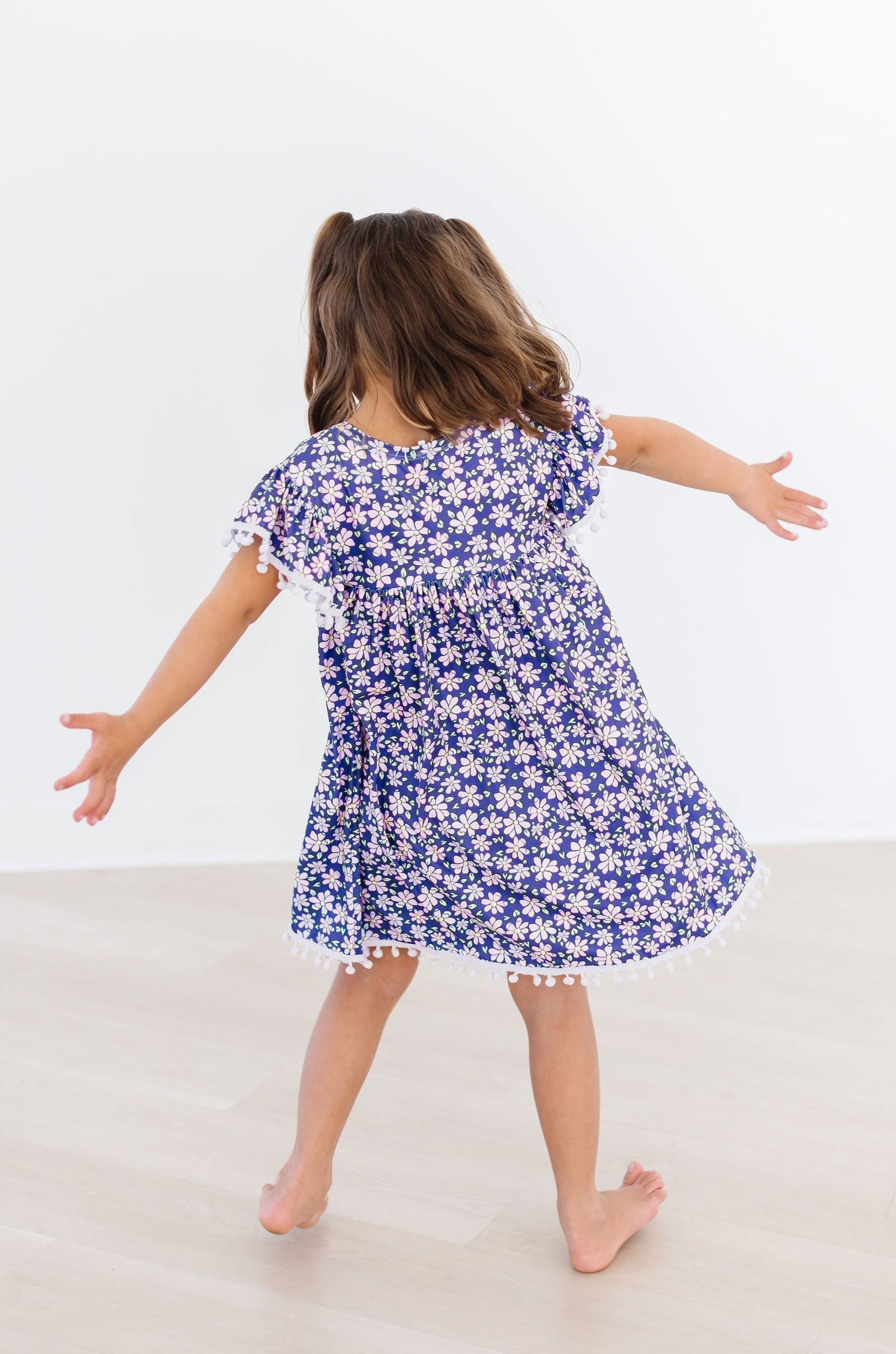 Botanical Beauty Pom Pom Dress-Mila & Rose ®