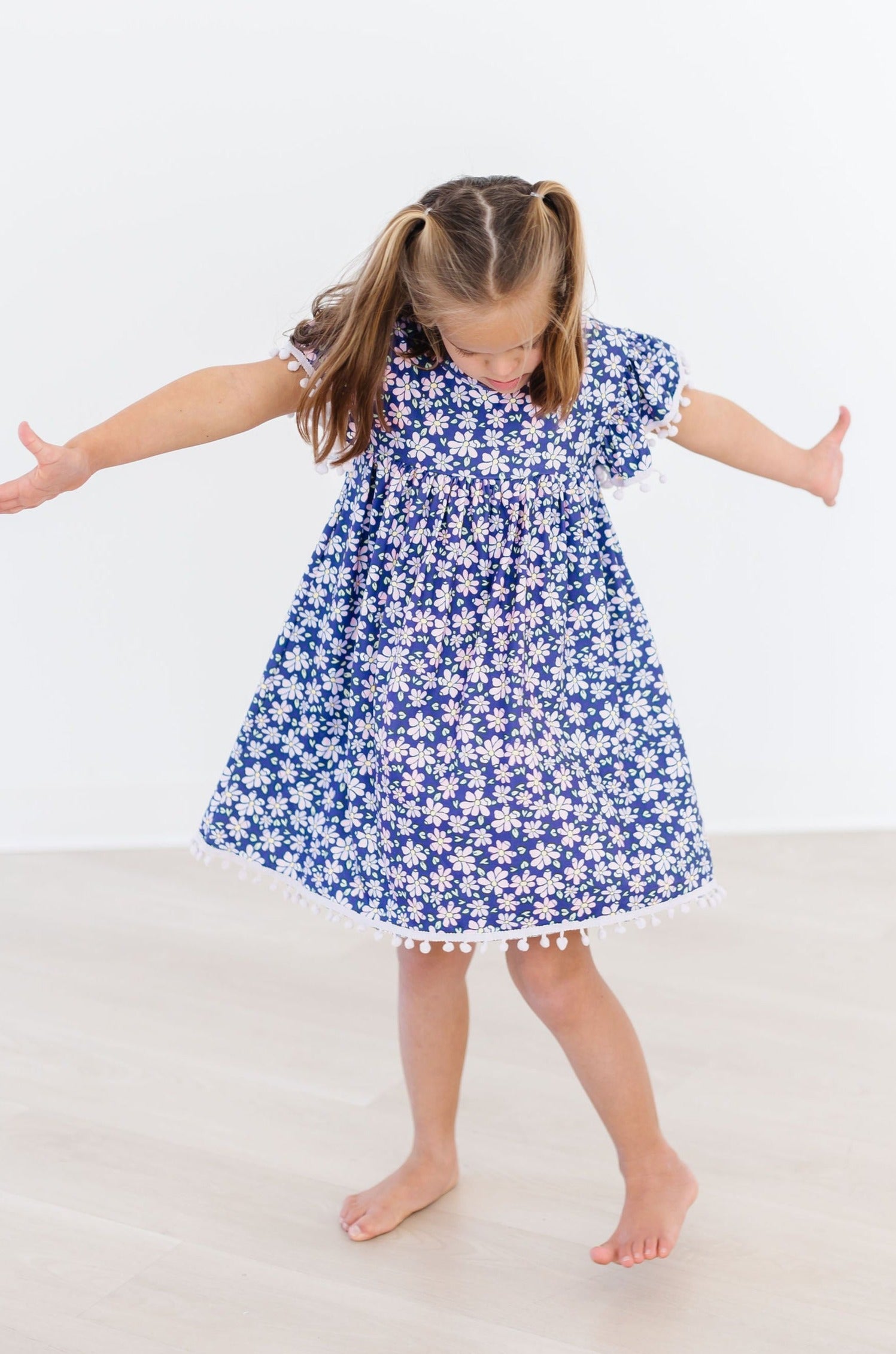 SALE Botanical Beauty Pom Pom Dress-Mila & Rose ®