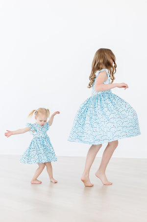 Miss Americana (Mila's Version) Flutter Sleeve Twirl Dress-Mila & Rose ®