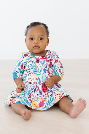 SALE Winter Berries Twirl Bodysuit-Mila & Rose ®