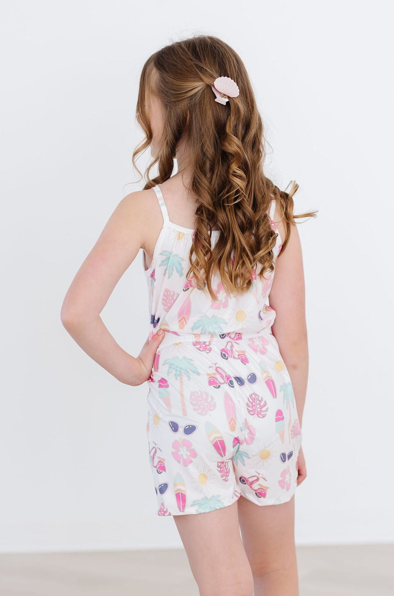 Summer Vacay Strappy Play Romper-Mila & Rose ®