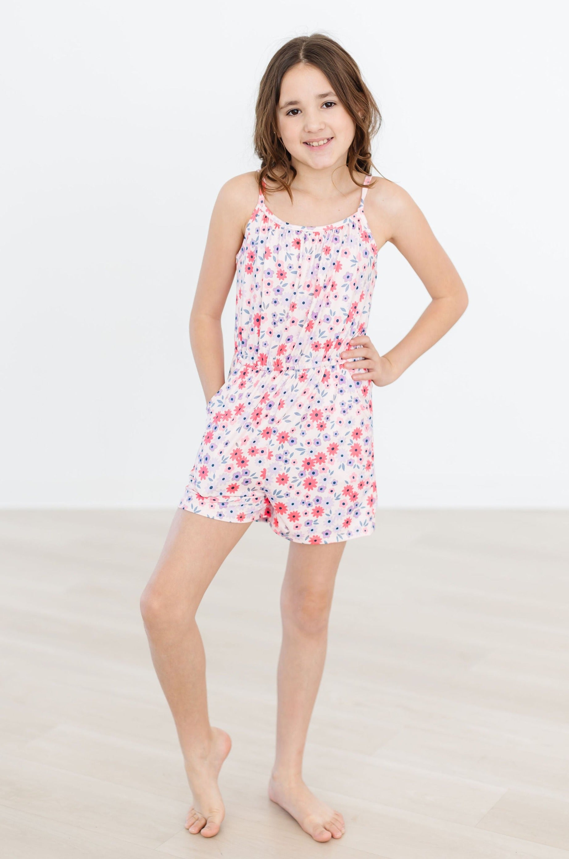 Girls romper with skirt online