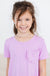 Bright Lilac T-Shirt Dress-Mila & Rose ®