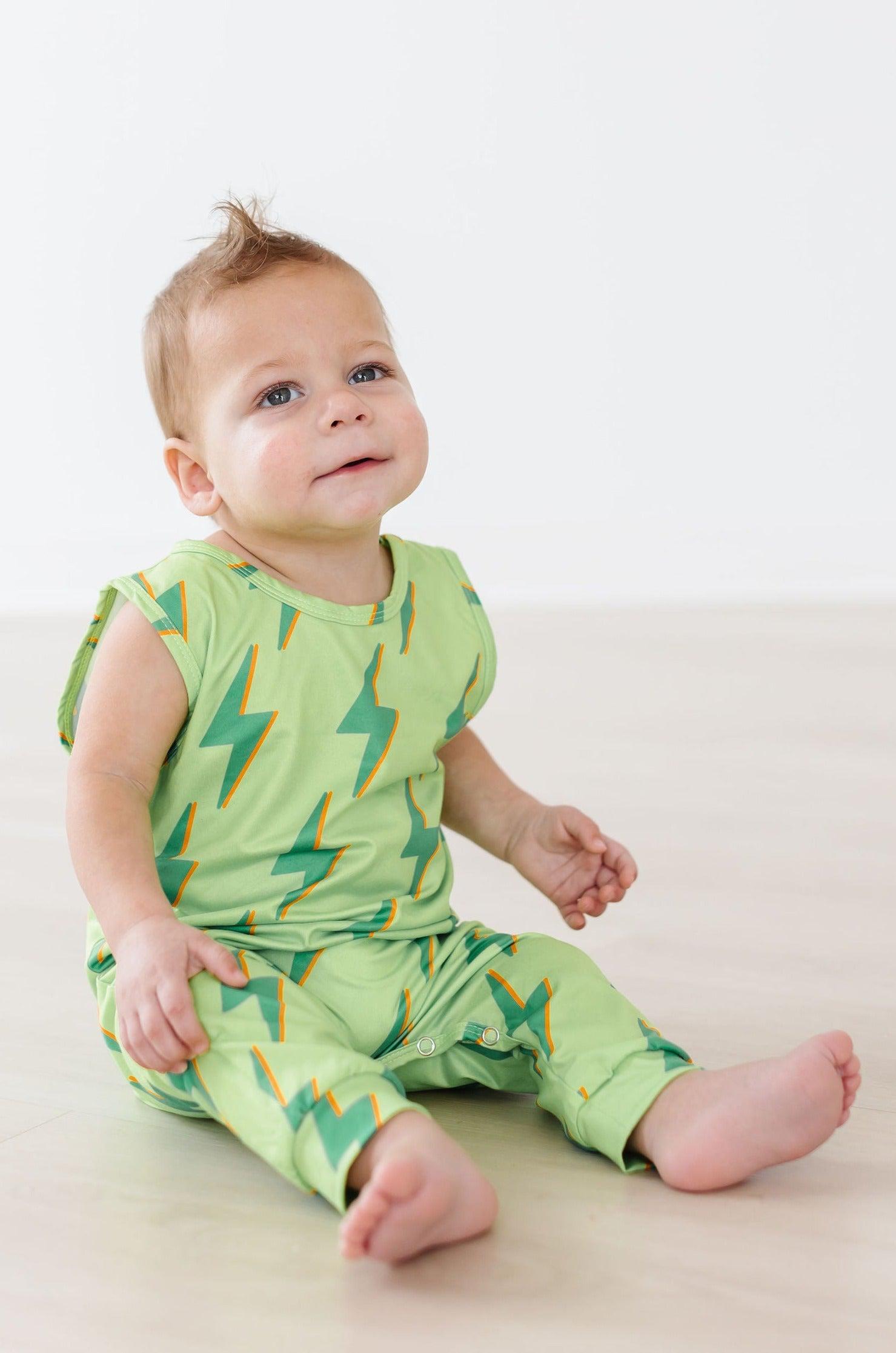SALE Neon Lightning Tank One-Piece Jogger-Mila & Rose ®
