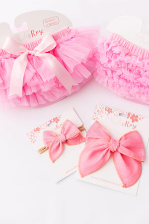 Pink Ruffle Tutu Bloomer-Mila & Rose ®