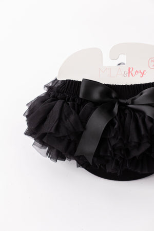 Black Ruffle Tutu Bloomer-Mila & Rose ®