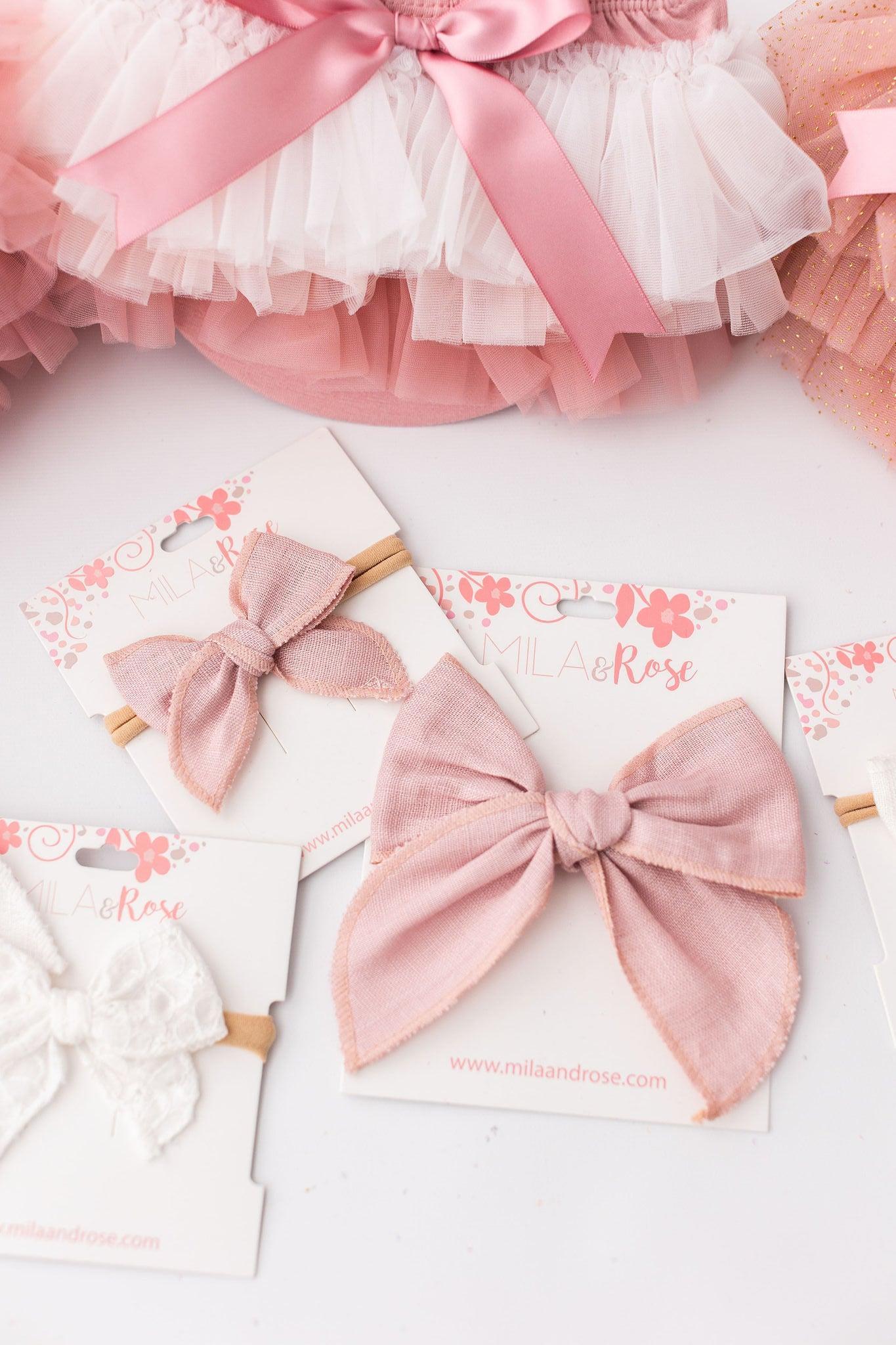 Vintage Pink Ombre Ruffle Tutu Bloomer-Mila & Rose ®