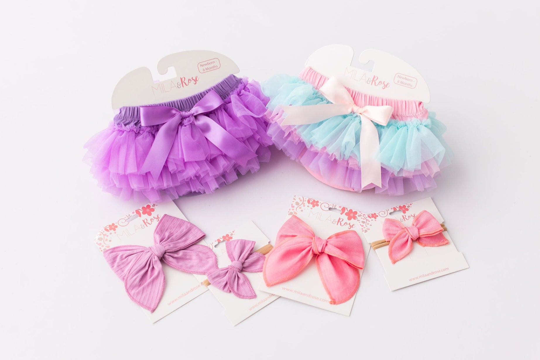 Lavender Ruffle Tutu Bloomer-Mila & Rose ®
