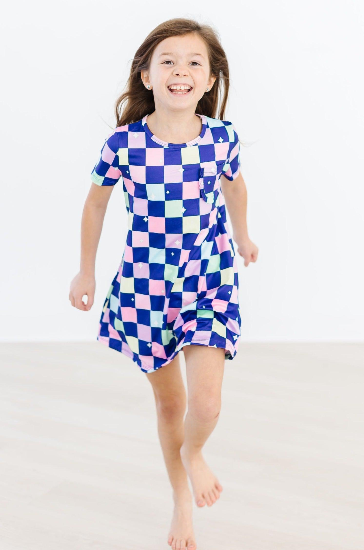 SALE Disco Floor T-Shirt Dress-Mila & Rose ®
