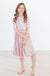 Springtime Bunnies 3/4 Sleeve Pocket Twirl Dress-Mila & Rose ®