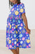 Floral Frenzy S/S Pocket Twirl Dress-Mila & Rose ®