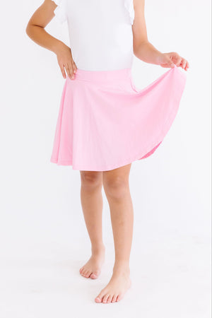 Bubblegum Pink Twirl Skort-Mila & Rose ®
