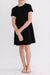 Black T-Shirt Dress-Mila & Rose ®