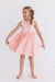 Peach Tank Pocket Twirl Dress-Mila & Rose ®