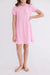 Bubblegum Pink T-Shirt Dress-Mila & Rose ®