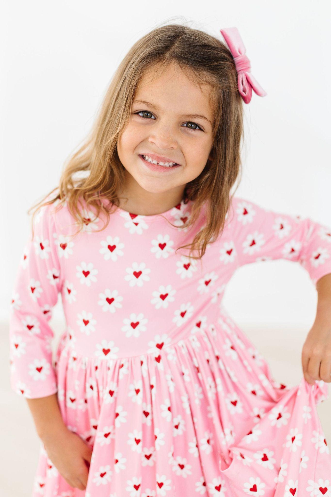 Daisy Delight Pocket Twirl Dress-Mila & Rose ®