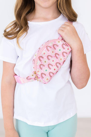 Rainbow Daisies Belt Bag-Mila & Rose ®