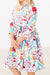 Winter Berries 3/4 Sleeve Pocket Twirl Dress-Mila & Rose ®