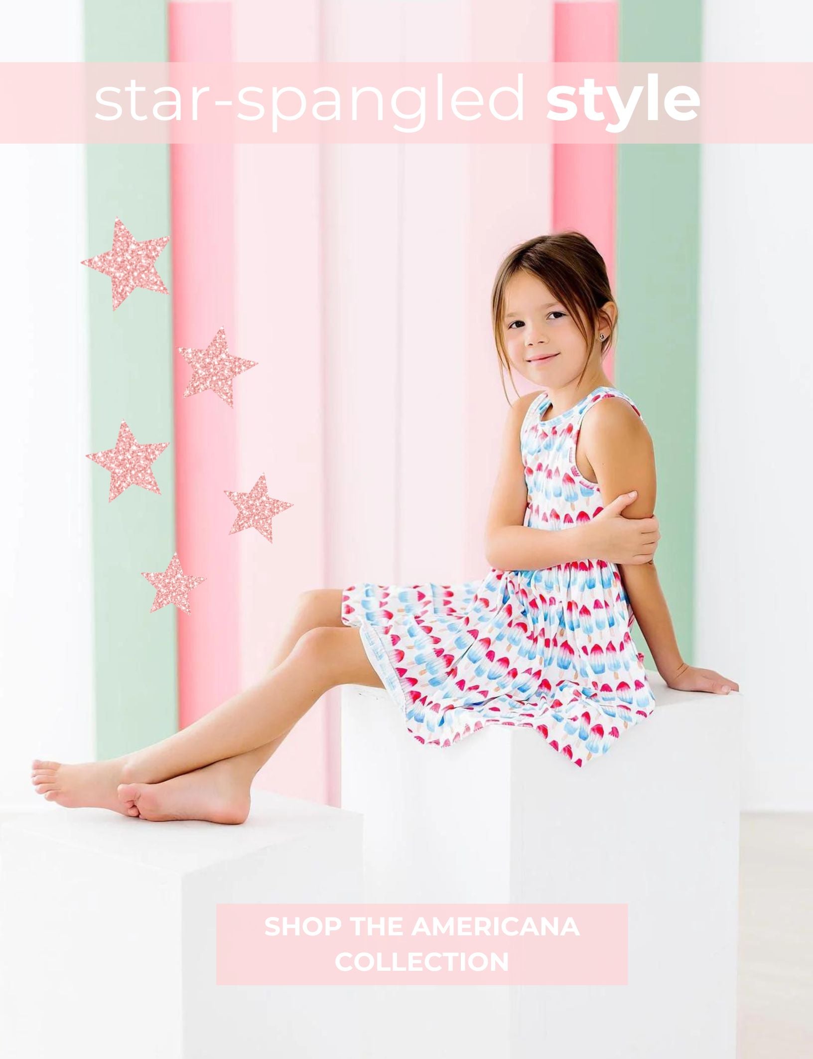 little girls 4th of July dresses
