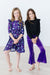 Violets in Bloom Ruffle Twirl Dress-Mila & Rose ®