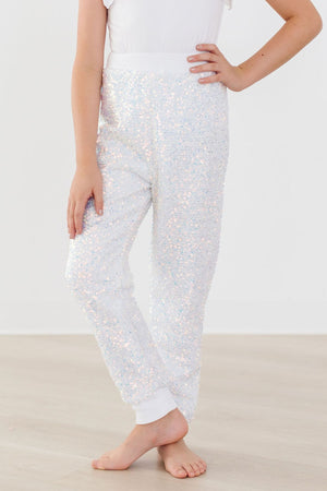 Disco Sequin Joggers-Mila & Rose ®