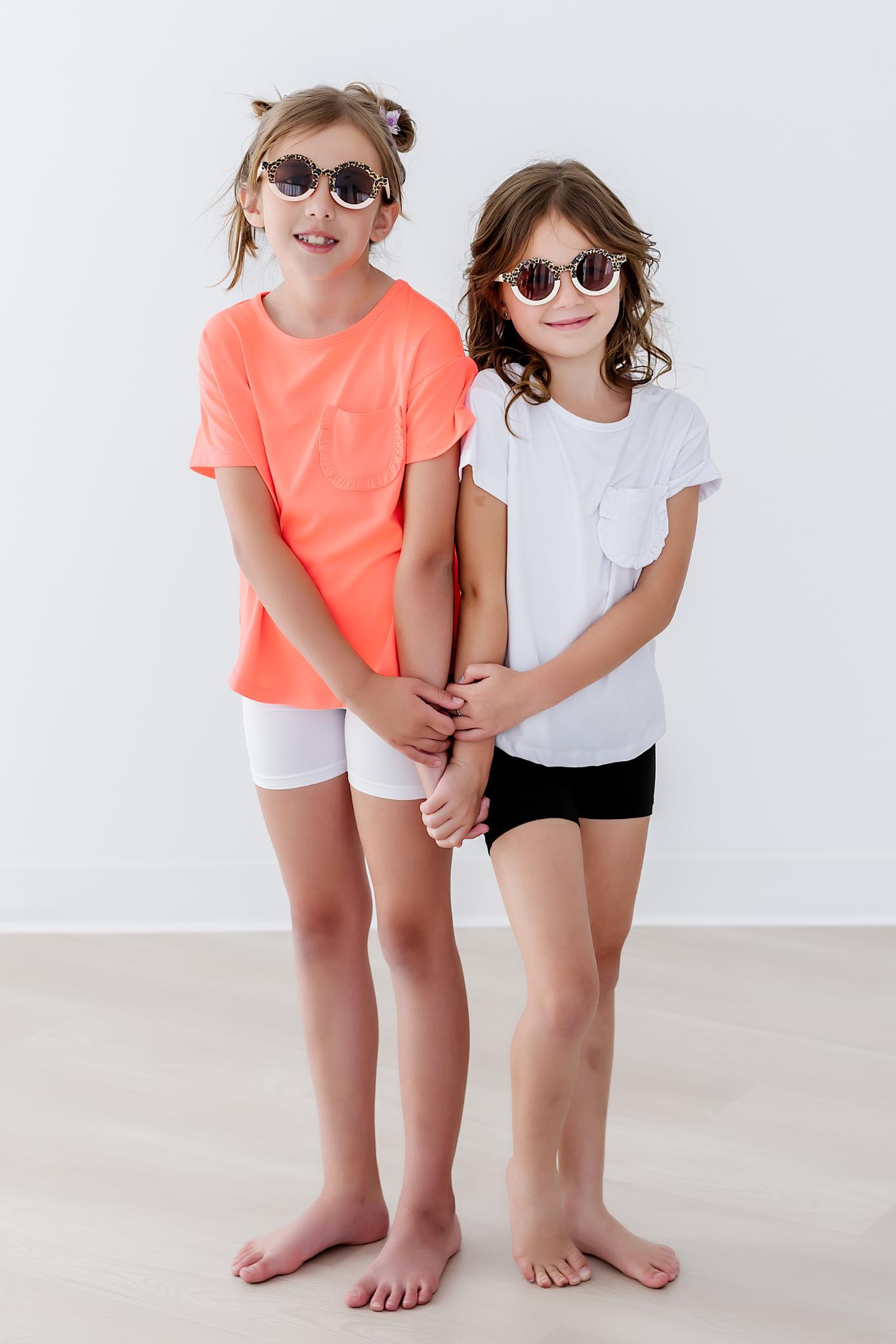 Little girl shorts under dresses sale