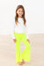 SALE Neon Yellow Velvet Bells-Mila & Rose ®