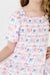Vintage Flags Smocked Ruffle Dress-Mila & Rose ®