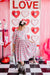 Disco Bows 3/4 Sleeve Pocket Twirl Dress-Mila & Rose ®