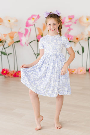 Blossom Bliss S/S Pocket Twirl Dress-Mila & Rose ®