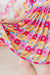 Wonderland Floral 3/4 Sleeve Pocket Twirl Dress-Mila & Rose ®