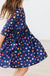 Halloween Stars 3/4 Sleeve Pocket Twirl Dress-Mila & Rose ®