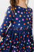 Halloween Stars 3/4 Sleeve Pocket Twirl Dress-Mila & Rose ®