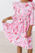 Jolly Old Saint Nick 3/4 Sleeve Ruffle Twirl Dress-Mila & Rose ®