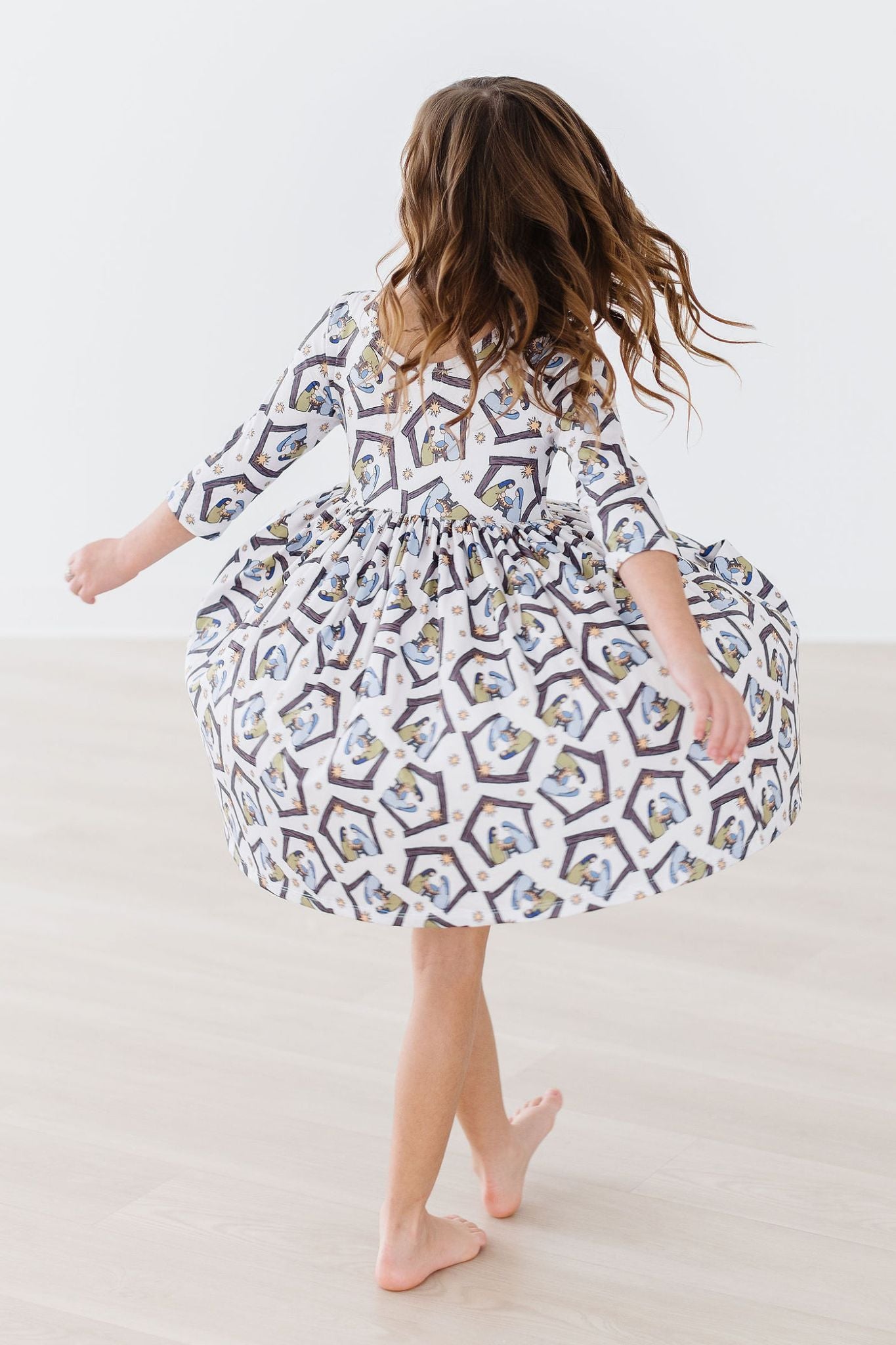 SALE Nativity Pocket Twirl Dress-Mila & Rose ®