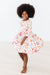Falling Leaves 3/4 Sleeve Pocket Twirl Dress-Mila & Rose ®